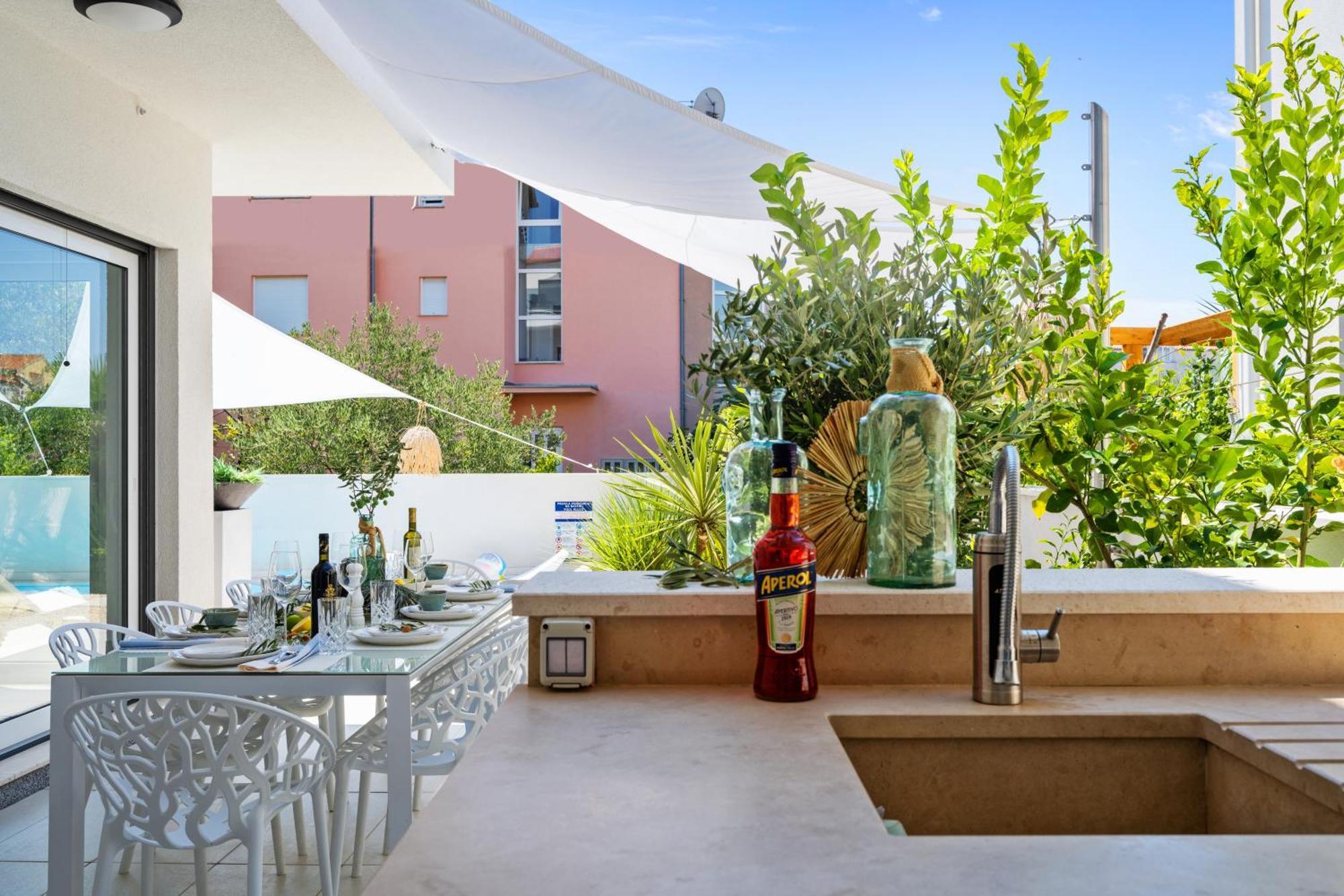 Adriatic Paradise Villa Vodice Exteriér fotografie